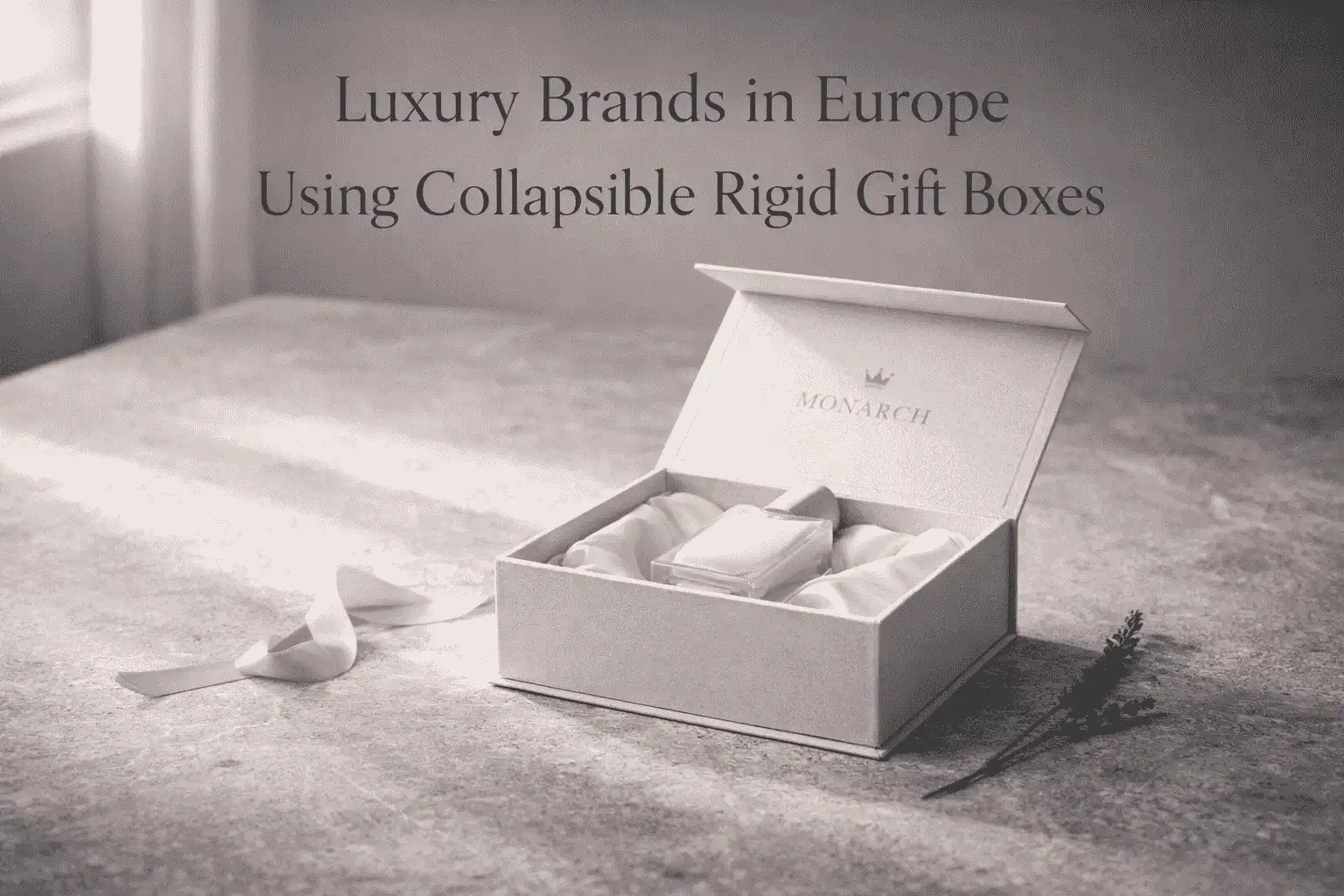 Luxury Brands in Europe Using Collapsible Rigid Gift Boxes
